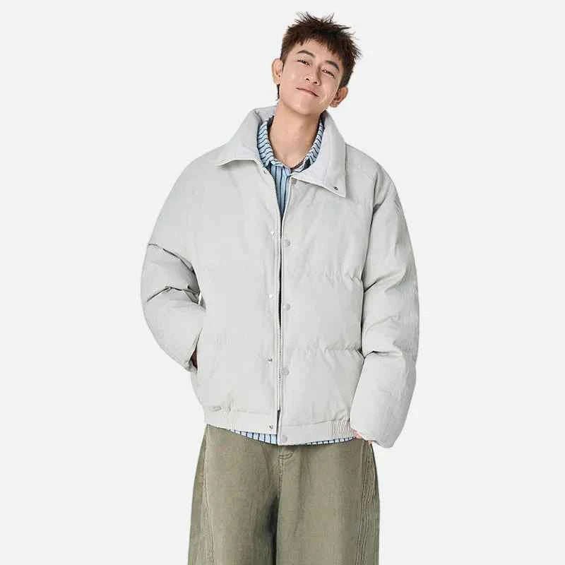 Thickened Windproof Cotton Puffer Jacket