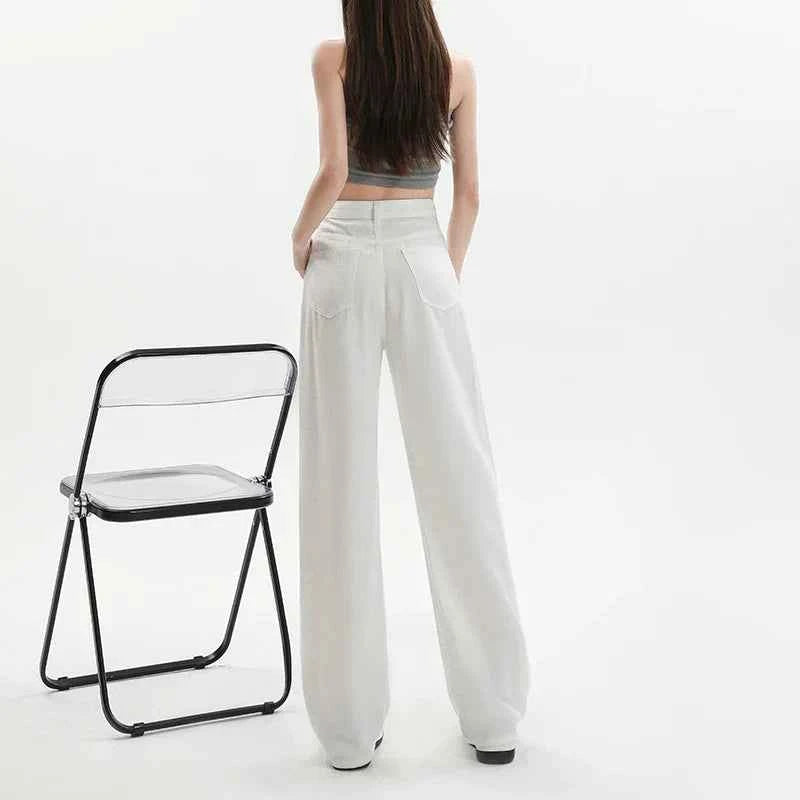 Woman Soft Lyocell Fabric Summer Jeans