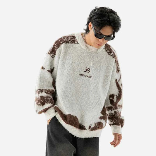 Y2K Soft Hip Hop Knitted jumper Sweater