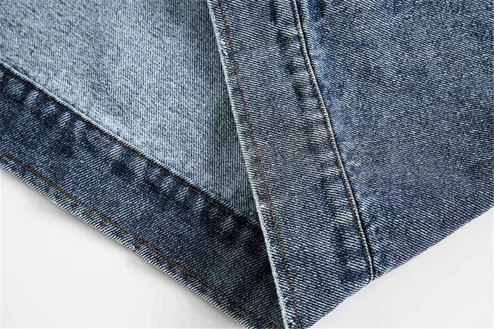 Y2K Lightweight Retro Oversized Blue Denim  Jacket