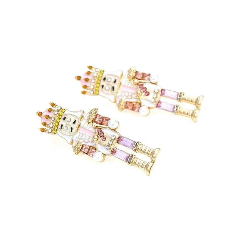 King Design Crystal Stone Drop Earrings
