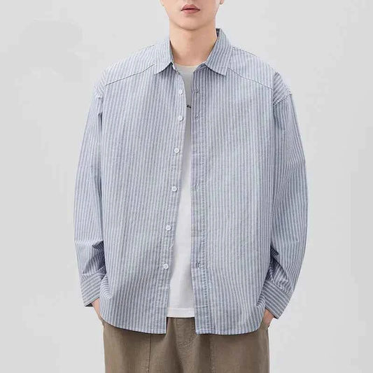 Men's Classic High Quality Striped Casual Shirt