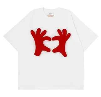 Vibrant Personalized 3D Pattern Loose T-Shirt