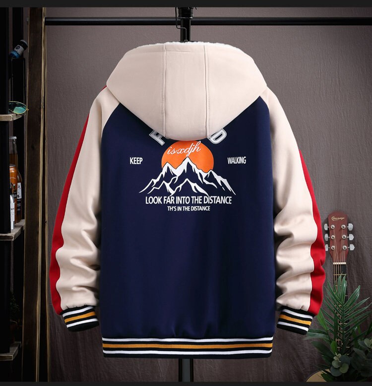 XDJH Hooded Varsity Jacket