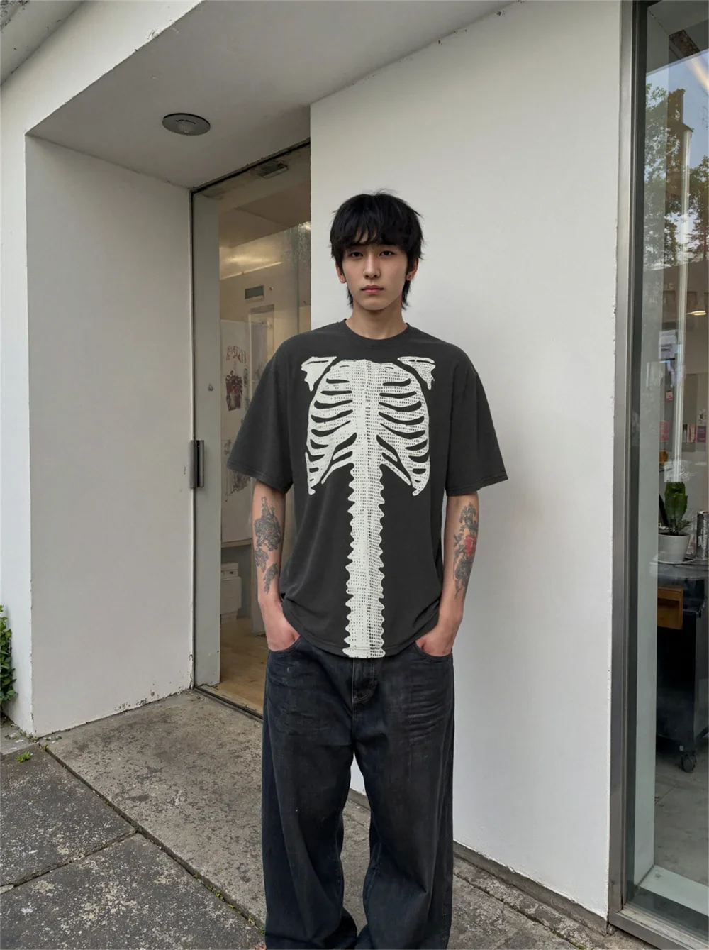Gothing High Quality Vintage Retro Oversized T-Shirt - Luxuryurbanwear