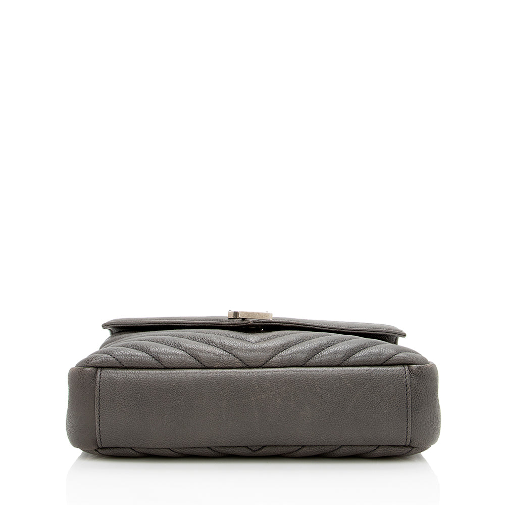 Saint Laurent Matelasse Calfskin Monogram Medium College Shoulder Bag sneakerhypes