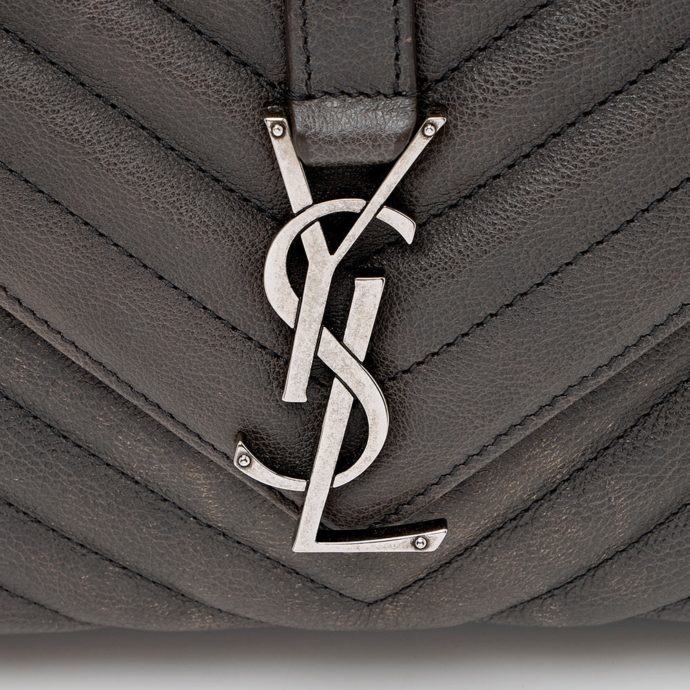 Saint Laurent Matelasse Calfskin Monogram Medium College Shoulder Bag sneakerhypes