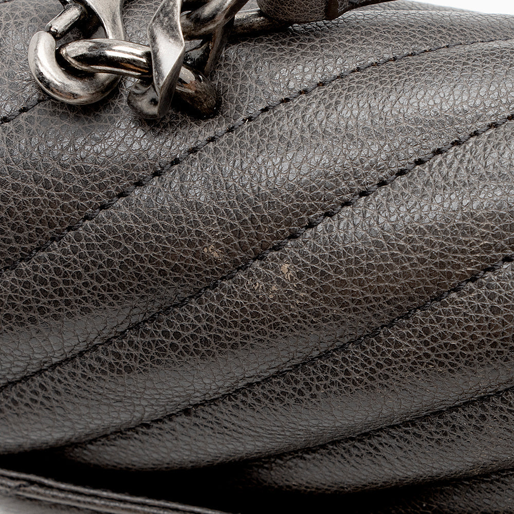 Saint Laurent Matelasse Calfskin Monogram Medium College Shoulder Bag sneakerhypes