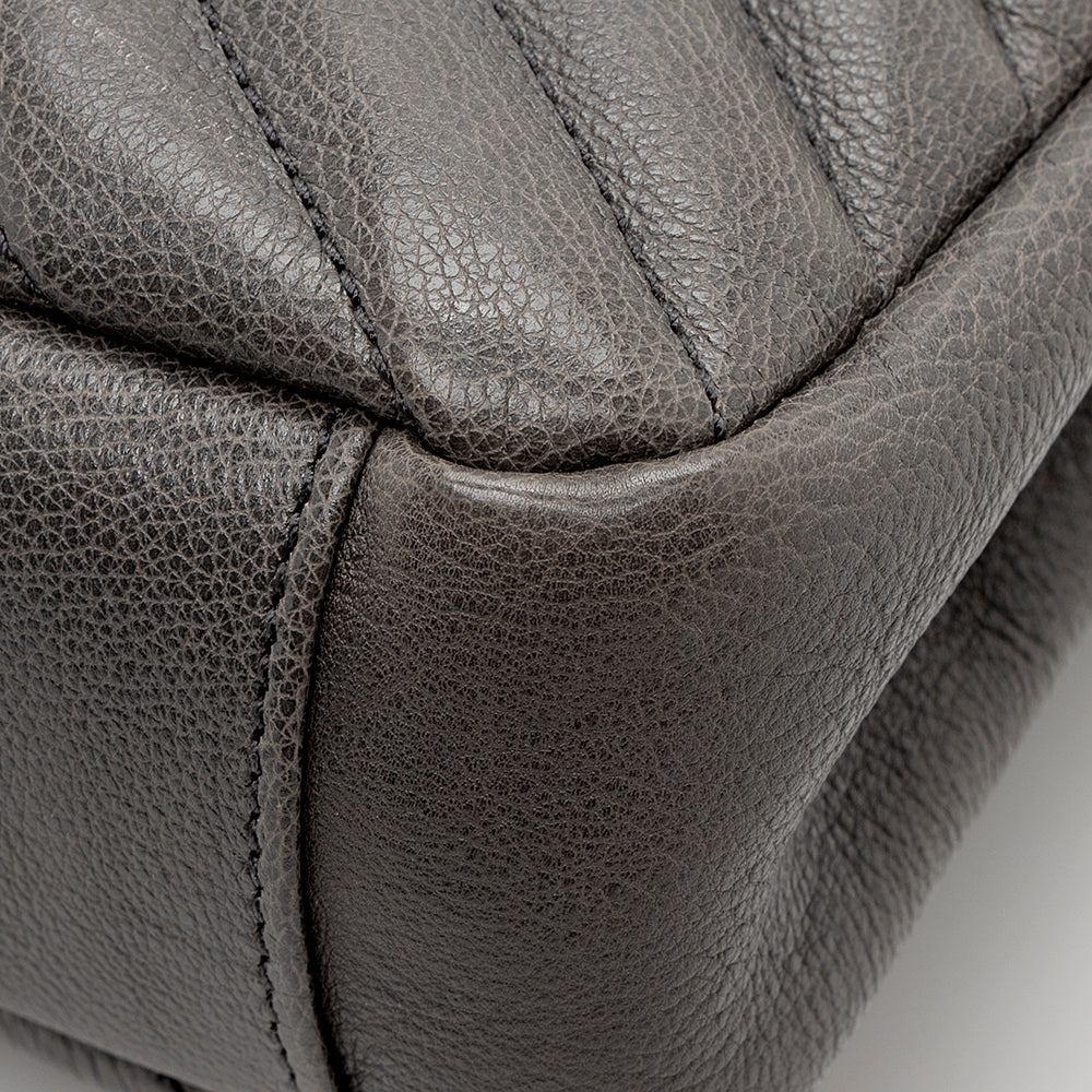 Saint Laurent Matelasse Calfskin Monogram Medium College Shoulder Bag sneakerhypes