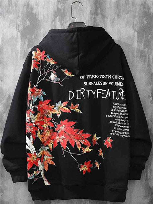 Sakura Maple Leaf Hoodie