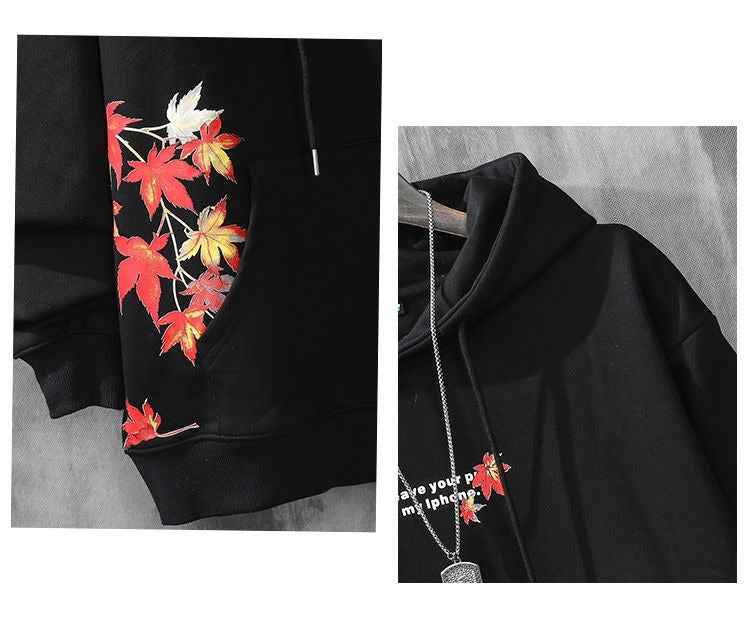 Sakura Maple Leaf Hoodie