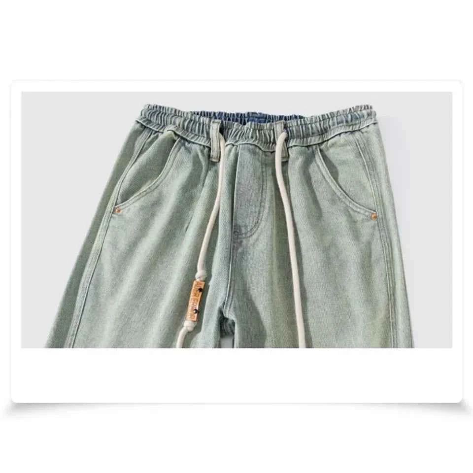 Streatwear Vintage Loose Fit Straight Leg Jeans