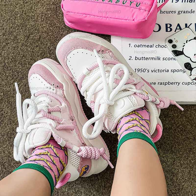 Y2K Trendy Retro Skate Sneaker