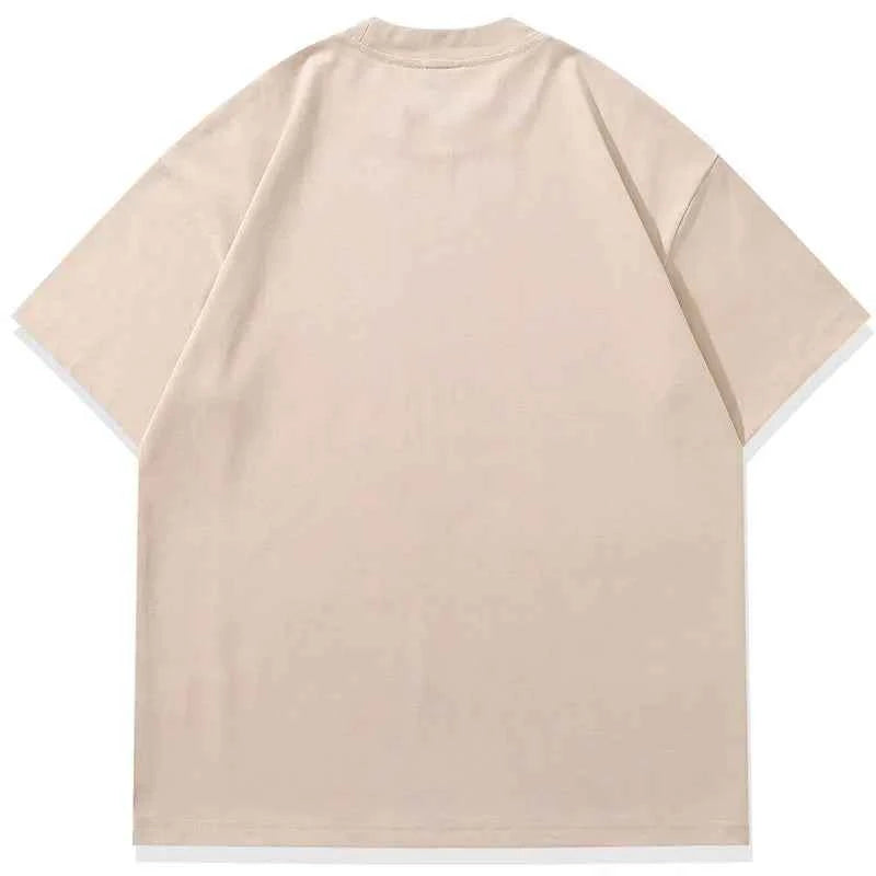 Graphic Printed Oversized Hip Hop Cotton T-Shirt