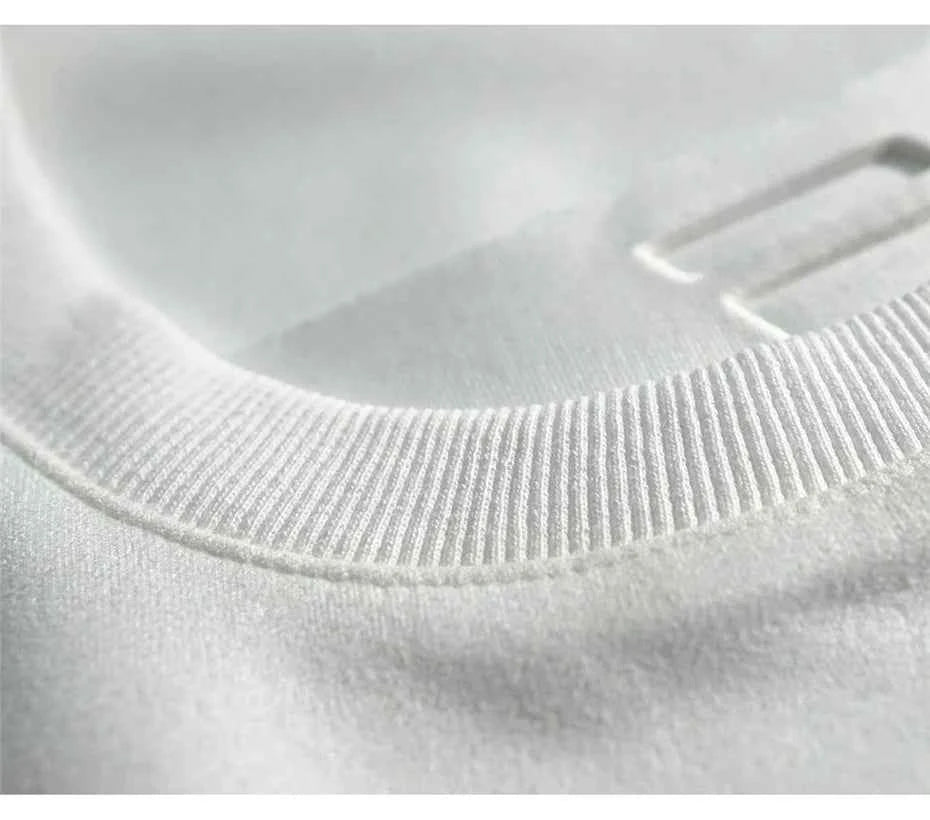 Embossed Suede Hip Hop T-Shirt