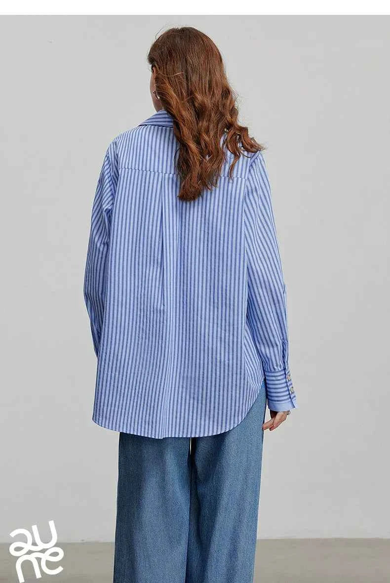 Women Classic Retro Stylish Spring Blouse Shirt