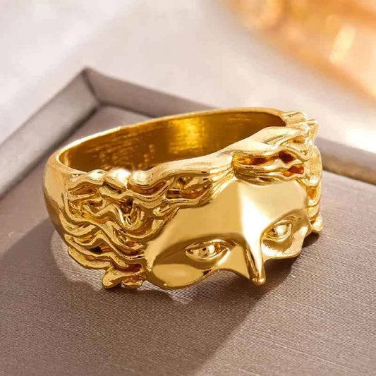 Vintage Punk Venus Face Rings