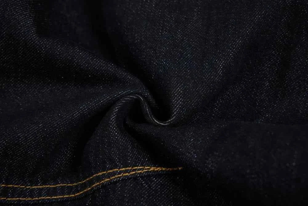 Streetwear Spliced Wide Leg Baggy Denim Jeans