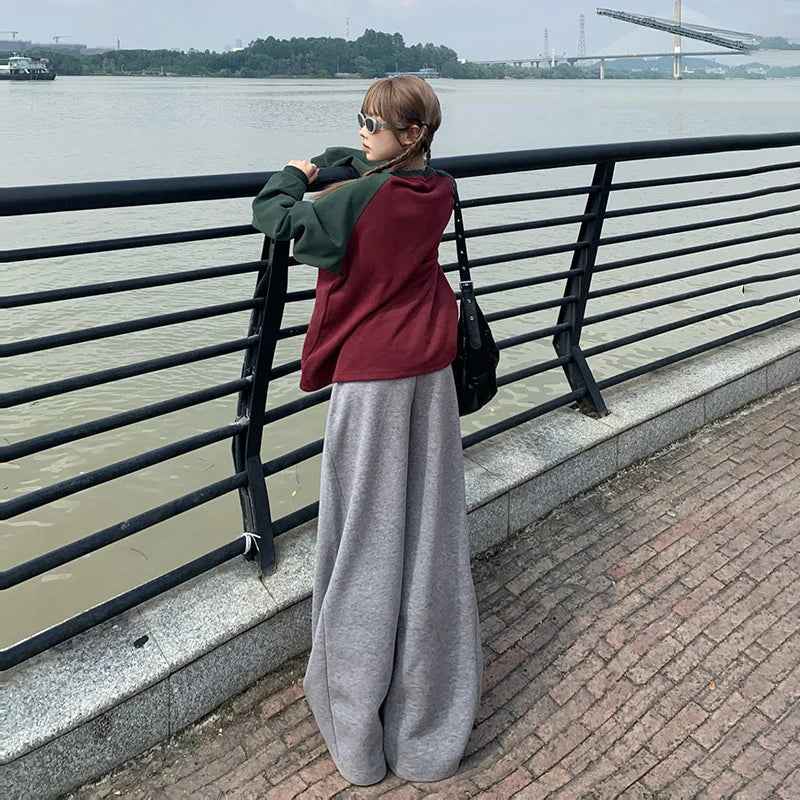 Y2K Vintage Cool Wide Leg Sweatpants