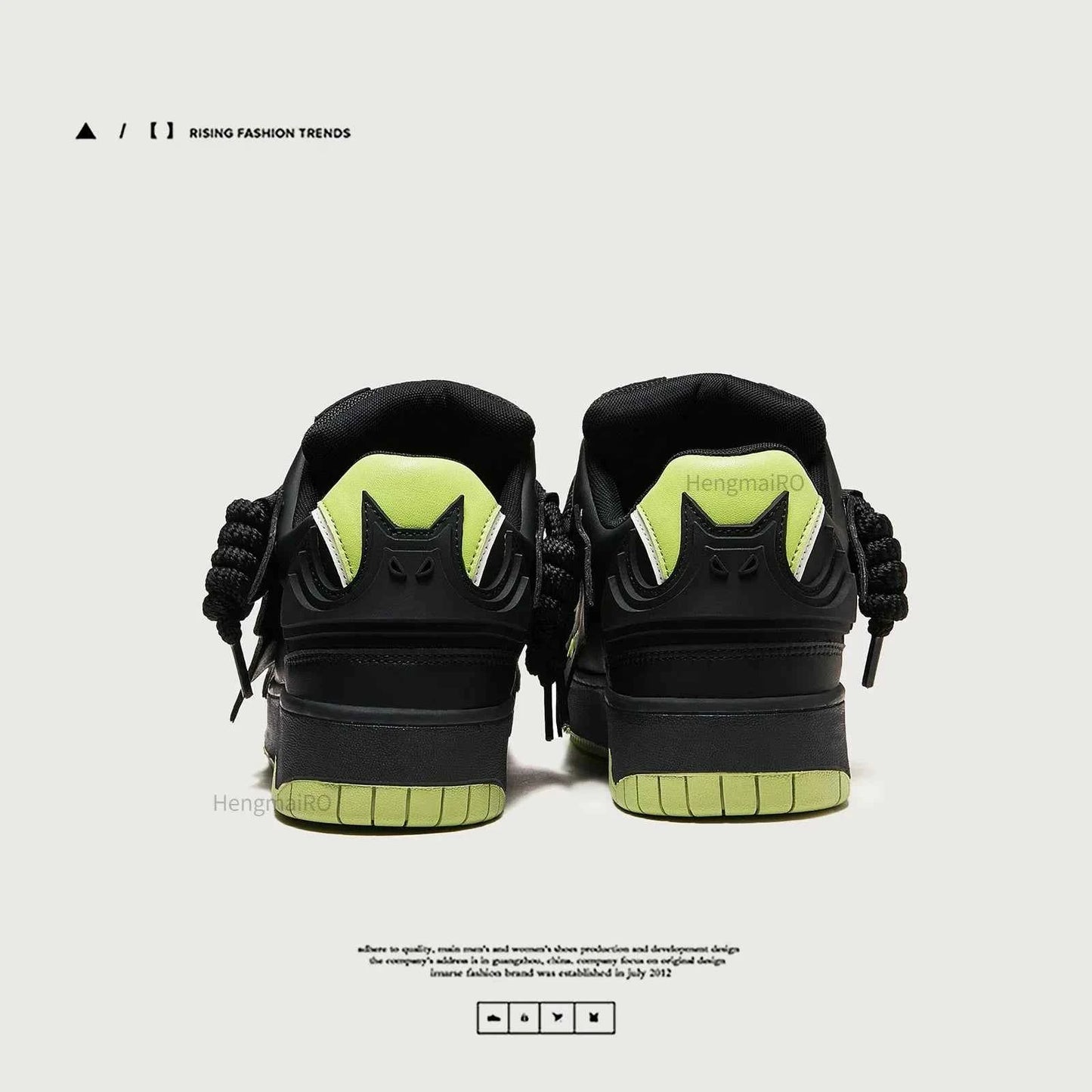 Side profile of Moms Velzard Moer shoes showing the layered bandage wrap detail