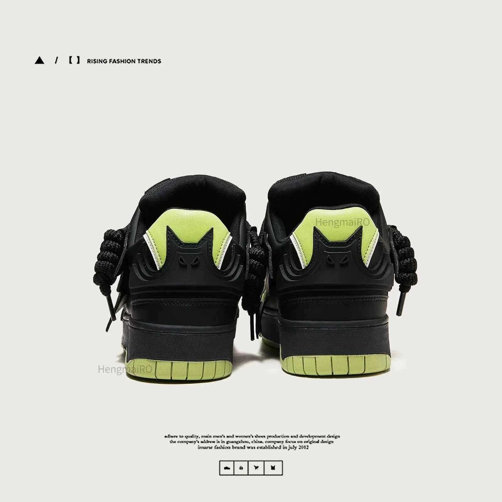 Side profile of Moms Velzard Moer shoes showing the layered bandage wrap detail