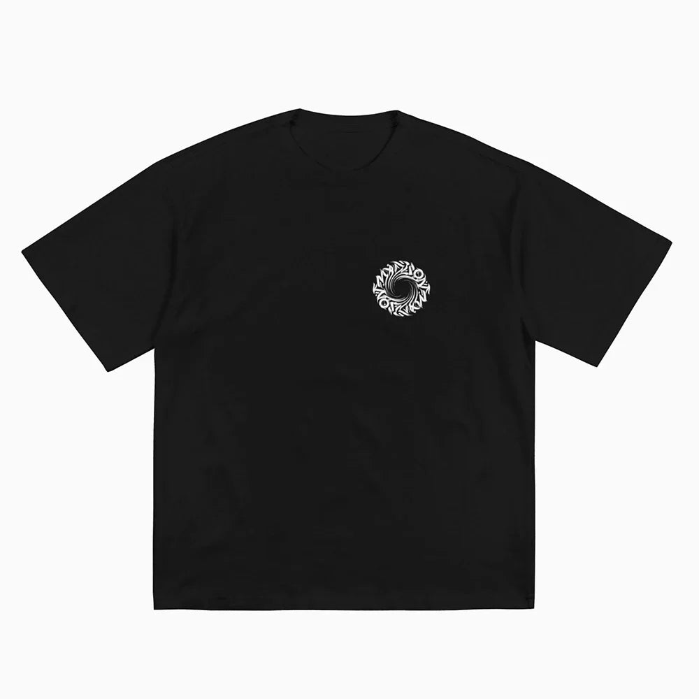 Rock Letter Print Fitness T-Shirt - Luxuryurbanwear