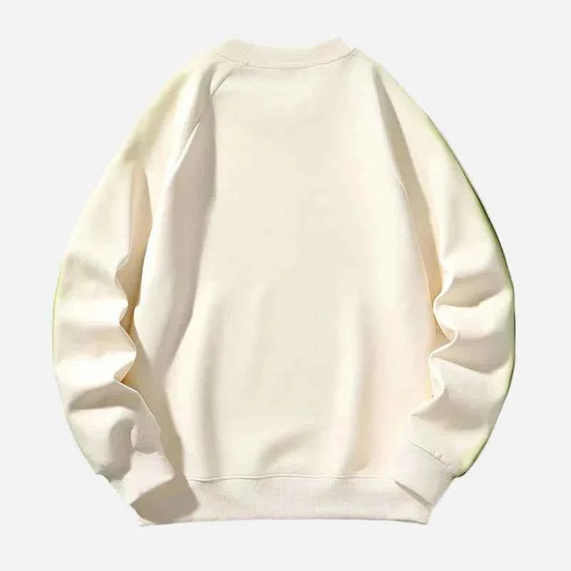 Oversized Cityboy Splice Hip Hop Sweatshirt
