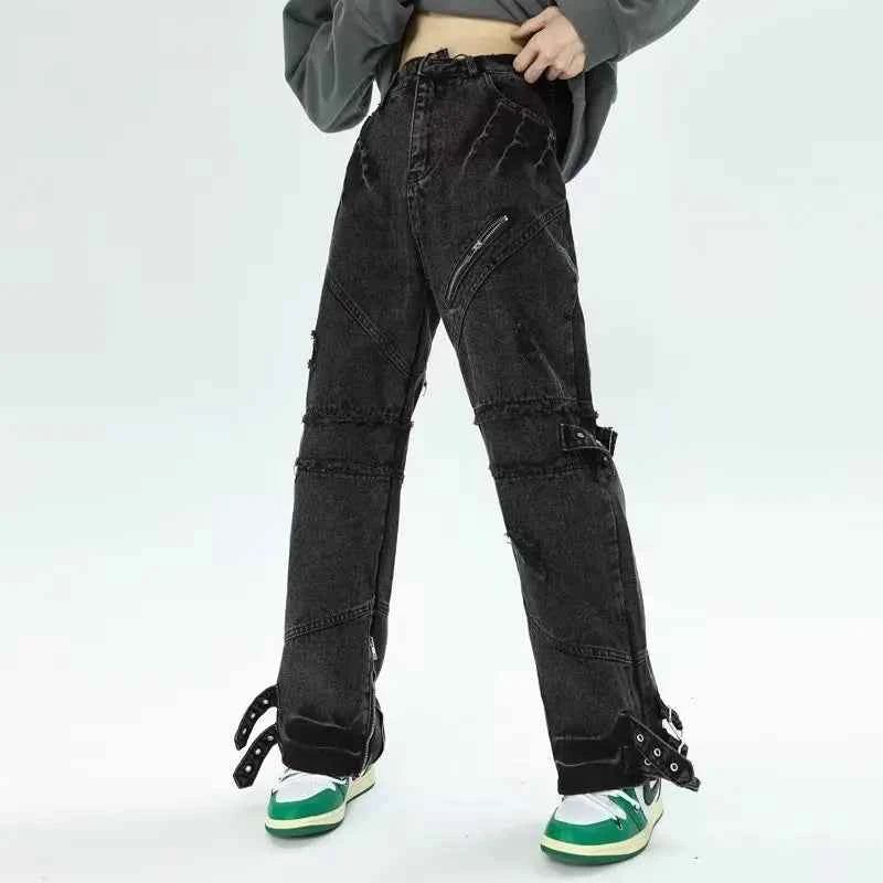Work & Play Baggy Stacked Punk Jeans