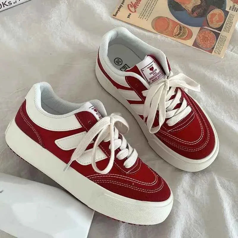 Y2K Platform Casual Flats Sneaker