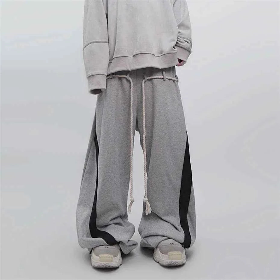 Color Block Cool Hip Hop Joggers