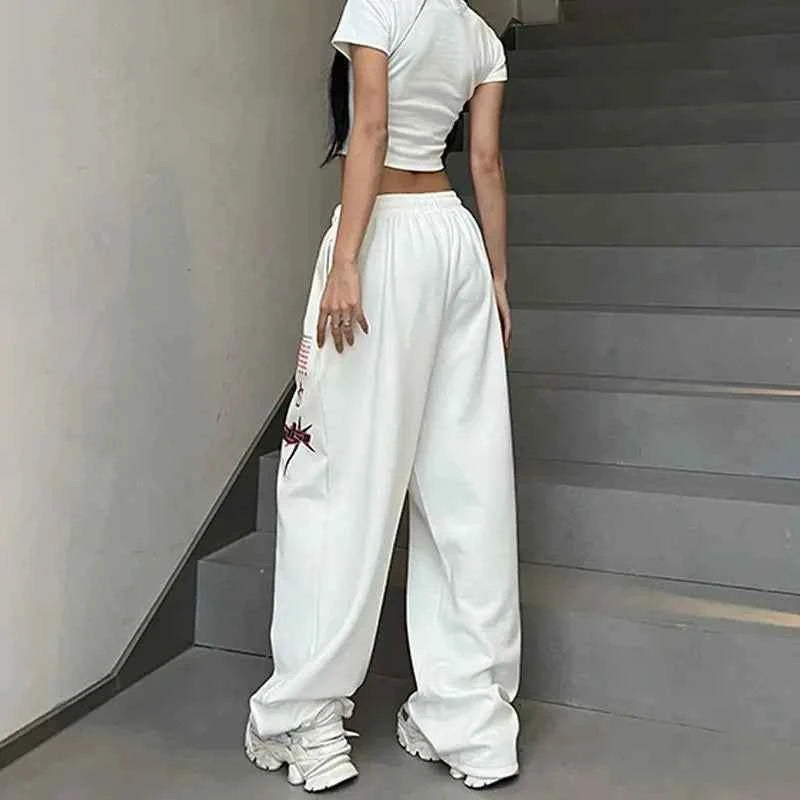 Autumn Drawstring Tied Athletic Casual Sweatpants