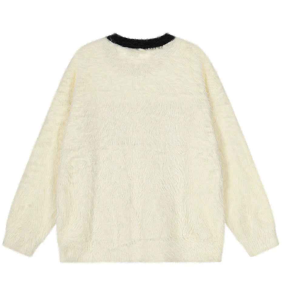 High-Quality Oversized Y2K Casual Sweater