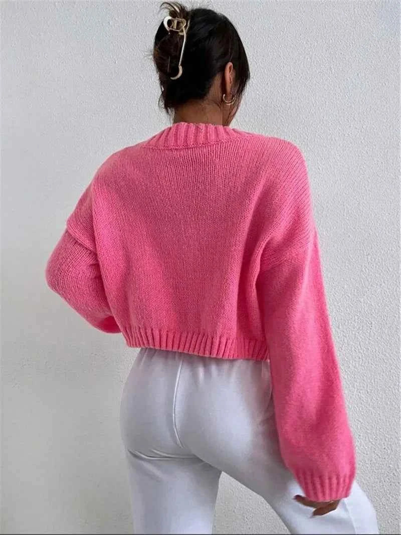 Women Casual Comfort Cloud Knitted Cardigan