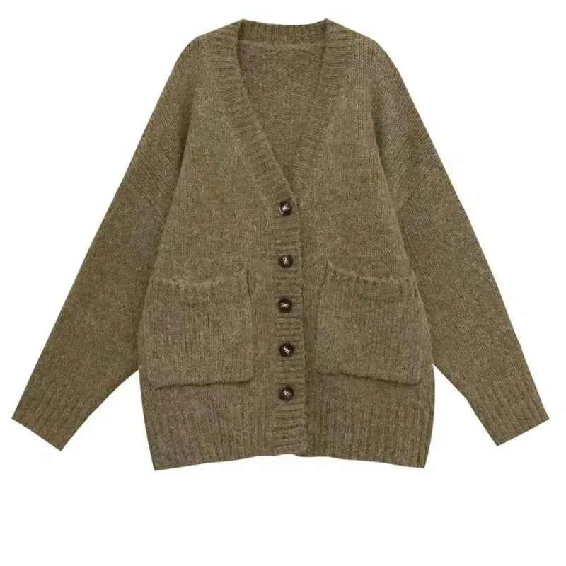 Effortless Knit Long Sleeve Cardigan