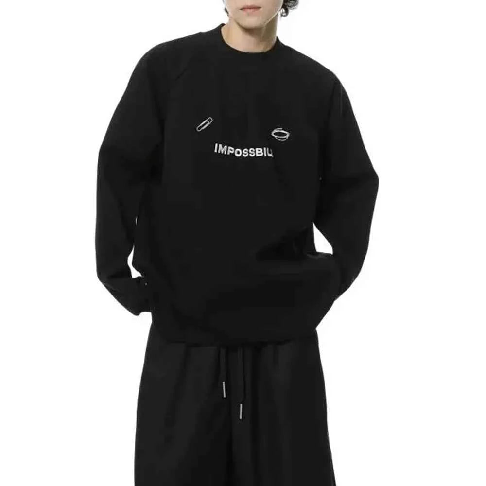 Retro Embroidery Pullover Casual Sweatshirt
