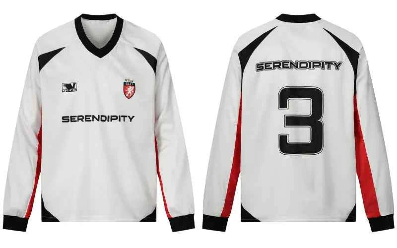 Plush Mesh Graphic Patchwork Sport Long Sleeve T-Shirt