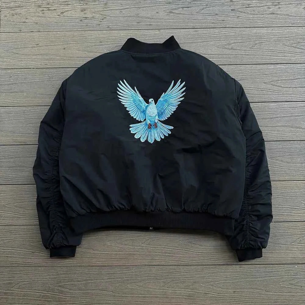 Embroidered Retro High-End Baseball Jacket