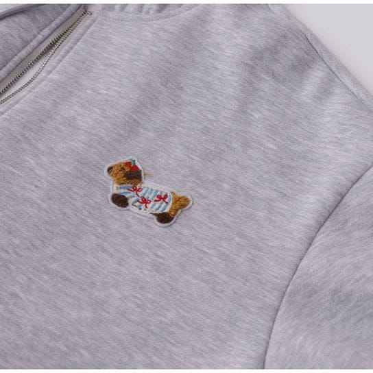 Sweat Velvet Embroidered