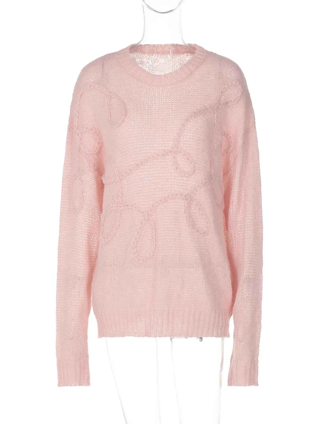 Women Butter-Smooth White Knitted Sweater