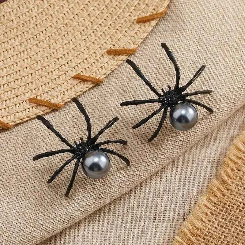Gothic Dark Vintage Punk Spider Earrings