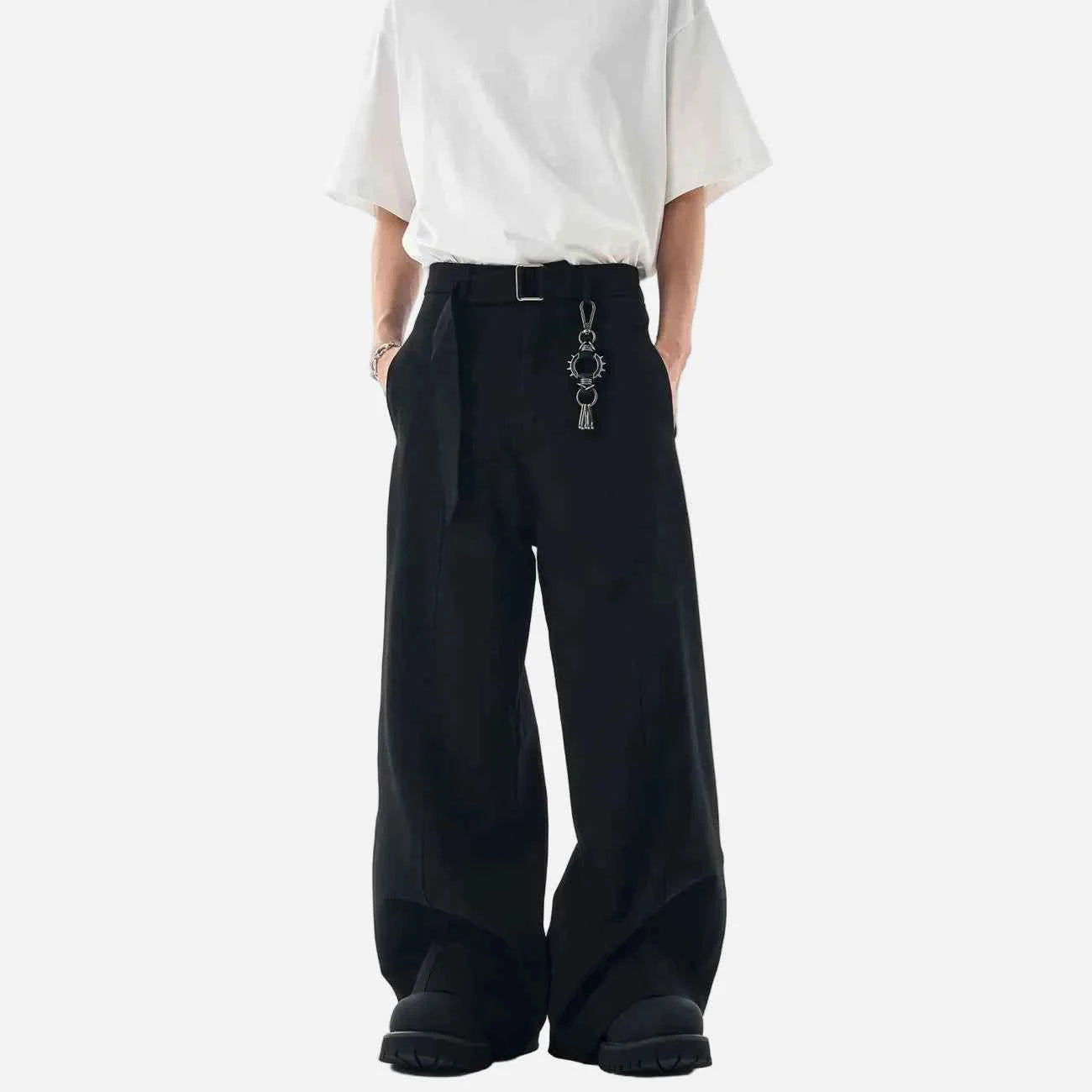 American Style Maillard Casual Wide Leg Pants