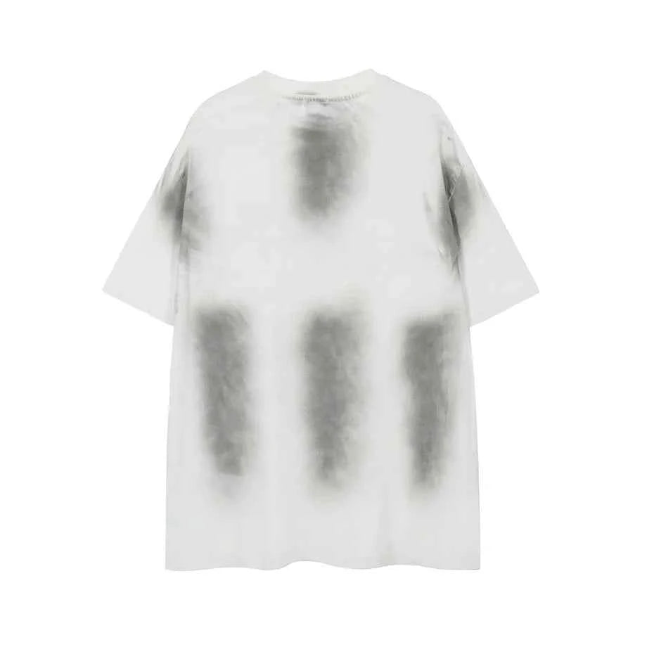 Streetwear Y2K Oversized Hip Hop Letter T-Shirt