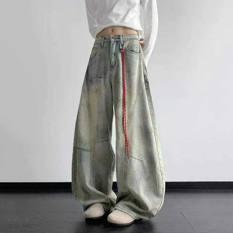 Adaptive Stretch Wide Leg Denim Jeans