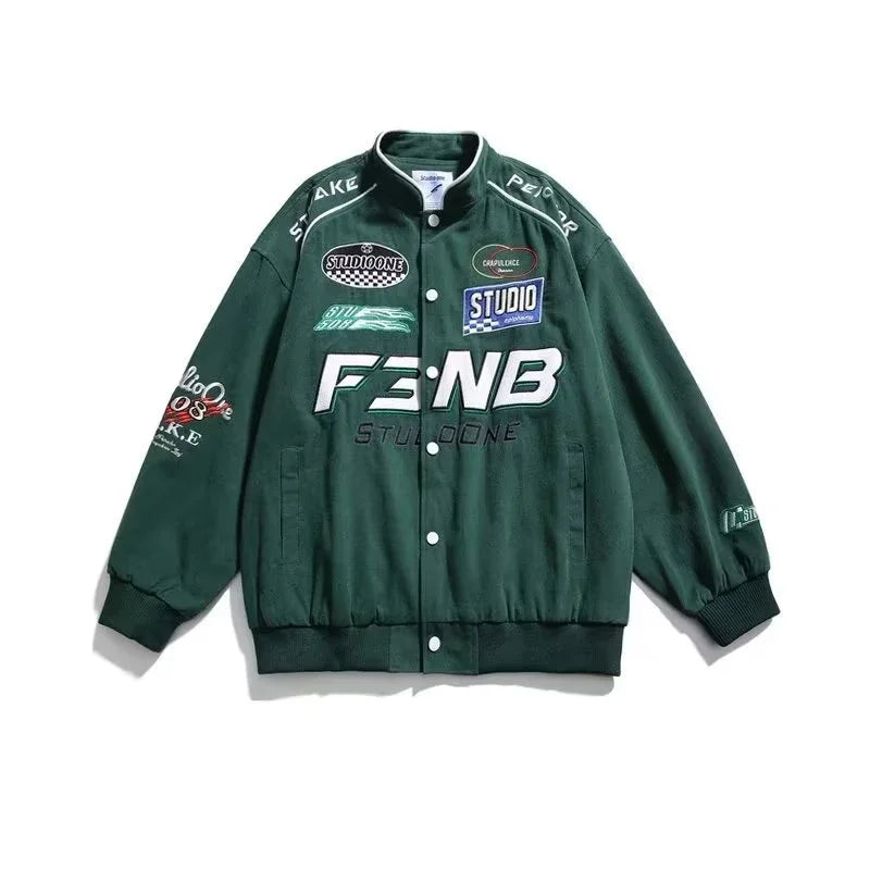 F3.NB Street Racing Bomber Jacket