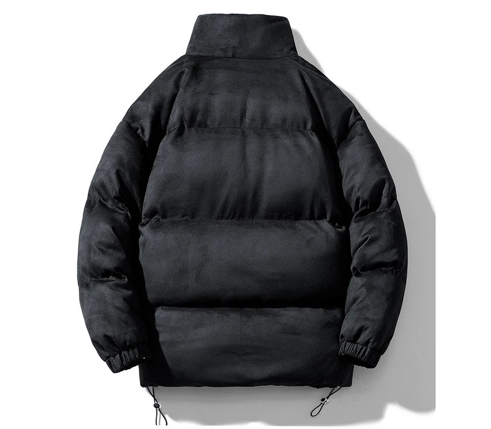 Dusky Color Padded Zipper Jacket