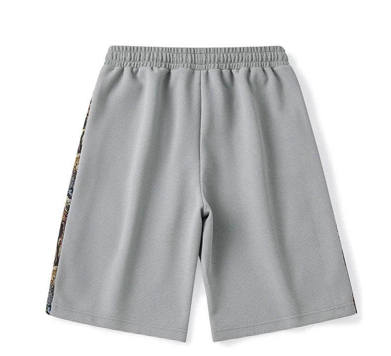 Bear Embroidery Shorts