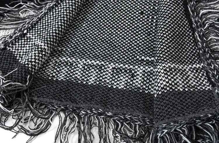 Gothic Ripped Grunge Japanese Style Knit Cardigan