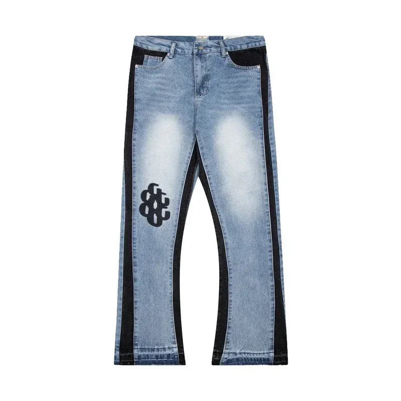 LUW Washed Trend Brand Jean GD01