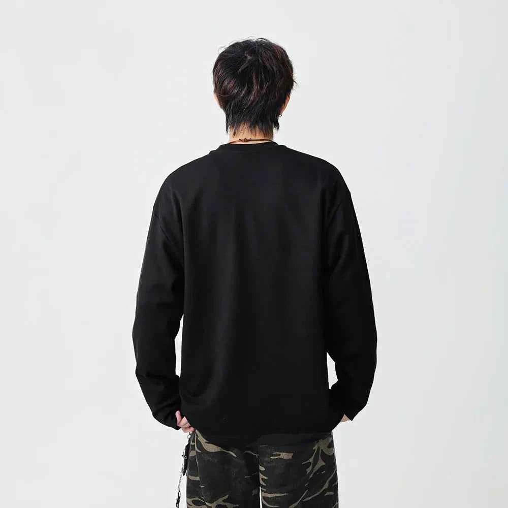 Plush Solid Color Casual Long Sleeve T-Shirt