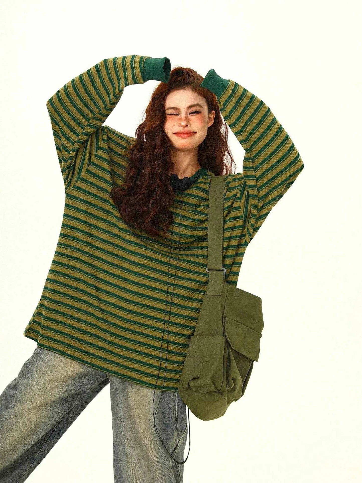 Sweat Green Stripe